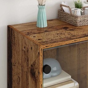 vidaXL Βοηθητικό ντουλάπι Παλιό Ξύλο 68 x 37 x 75,5 εκ