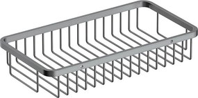 Orabella 15193 Gun Metal Light - Σπογγοθήκη μπάνιου ανοξείδωτη