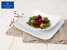 COUP FINE DINING st ΠΙΑΤΟ ΤΕΤΡ. ΡΗΧΟ ΛΕΥΚΟ 29Χ29Χ3,2ΕΚ | Συσκευασία 4 τμχ