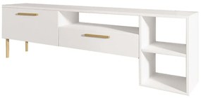 Έπιπλο Tηλεόρασης Parion 382NRC1145 150x35x47cm White