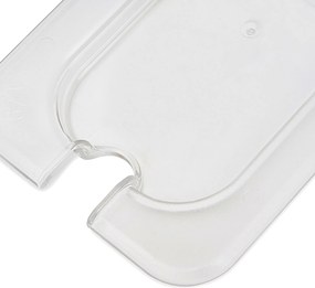 Gastronorm Lid - 1/9 GN - Polycarbonate - with Recess