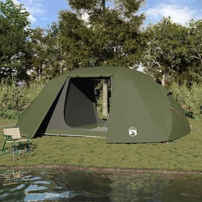 vidaXL Σκηνή ψαρέματος με στέγη Λαδί 514 x 465 x 187 εκ. Πολυεστέρας