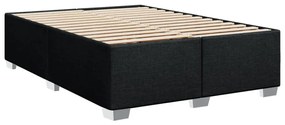 ΚΡΕΒΑΤΙ BOXSPRING ΜΕ ΣΤΡΩΜΑ ΜΑΥΡΟ 160X200 ΕΚ. ΥΦΑΣΜΑΤΙΝΟ 3285146