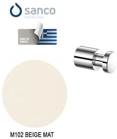 Άγκιστρο Μονό Sanco Ergon Beige Matt 0690-M102