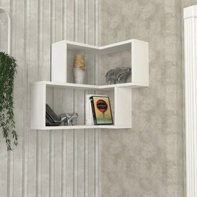 Ράφι Τοίχου Λευκό CLESOS 45x14.5x55.4