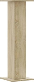 vidaXL Βάσεις Ηχείων 2 Τεμ. Sonoma Δρυς 30x30x95εκ. Επεξεργασμένο Ξύλο