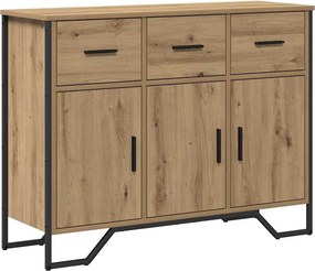 vidaXL Πλαϊνό γραφείο Artisan Oak 97 x 32,5 x 74,5 εκ.