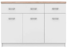 Μπουφές Top Mix 120x33x85 cm TO-TOP3D2SW Μελαμίνη