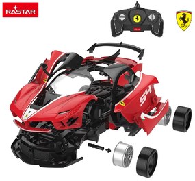 FERRARI FXXK EVO 1:18 KIT Rastar Τηλεκατευθυνόμενο 95τμχ Red