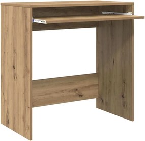 vidaXL Γραφείο Artisan Oak 77.5 x 43 x 79 εκ. Επεξεργασμένο ξύλο