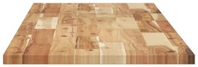 vidaXL Ράφια Κρεμαστά 3 Τεμ. 160x40x2εκ. Φινίρισμα Λαδιού Μασίφ Ακακία