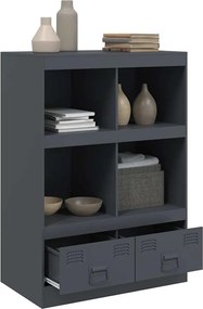 vidaXL Ντουλάπι Ανθρακί 67 x 39 x 95 εκ. από Ατσάλι