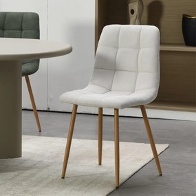 Καρέκλα Τραπεζαρίας (55x45x88) Spitishop Stol Ecru