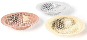 Διακοσμητικό Μπωλ Push Mini (Σετ 3Τμχ) PM-3 Φ10cm Multi Fundamental Metal