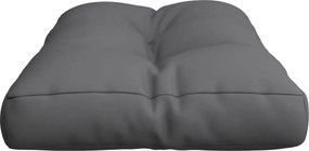 vidaXL Μαξιλάρι Παλέτας Ανθρακί 70 x 40 x 12 εκ. Υφασμάτινο