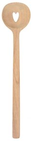 Κουτάλα Τρυπητή Heart Large LBTRD0014486 30cm Natural Raeder Wood