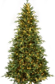 Χριστουγεννιάτικο Δέντρο Με Λαμπάκια Pre-Lit Grand Forest Πλαστικό- PVC iliadis 270εκ. 77872