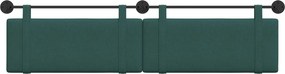 vidaXL Κρεμαστό Κεφαλάρι Σκούρο Πράσινο ύφασμα