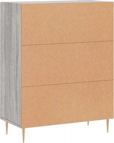 VidaXL Ντουλάπι Γκρι Sonoma 69,5 x 34 x 90 εκ. από Επεξεργασμένο Ξύλο