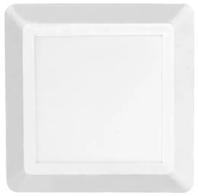 LED WALL SQUARE LUMINAIRE WHITE 230V AC IP65 4W 3000K 270LM RA80 ACA SLIM51NW