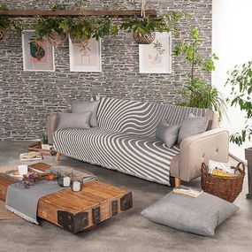 Ριχτάρι Donatella 04 Grey Teoran Armchair 180x150cm Cotton-Polyester