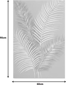 Πίνακας σε καμβά Leavy I Inart 60x3x90εκ