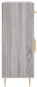 vidaXL Ντουλάπι Γκρι Sonoma 69,5 x 34 x 90 εκ. από Επεξεργασμένο Ξύλο
