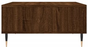 vidaXL Τραπεζάκι Σαλονιού Καφέ Δρυς 60x60x30 εκ. Επεξεργασμένο Ξύλο