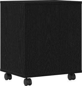 vidaXL Σταντ Εκτυπωτή Μαύρη Οξυά 41 x 32 x 48 εκ. Επεξεργασμένο ξύλο