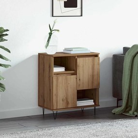 vidaXL Πλαϊνό γραφείο artisan δρυς 60 x 35 x 70 cm Επεξεργασμένο ξύλο
