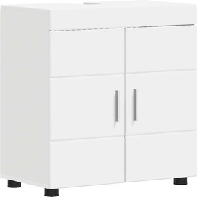 vidaXL Σετ Ντουλαπιών Μπάνιου TULUM Λευκό 60 x 34 x 63 εκ