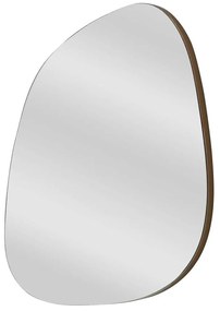 Καθρέπτης Τοίχου Soho 552NOS2331 58x75cm Gold Aberto Design Particle Board, Melamine