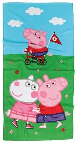Πετσέτα Θαλάσσης Παιδική 5863 Peppa Pig Multi Das Home Θαλάσσης 70x140cm 100% Cotton