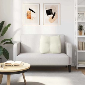 vidaXL Μαξιλάρι Πλάτης Κρεμ 60 x 24 x 50 εκ Βελούδο