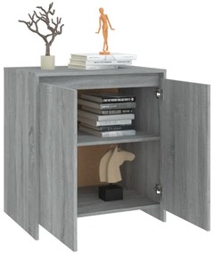 vidaXL Μπουφές Γκρι Sonoma 70x41x75 εκ. από Επεξεργασμένο Ξύλο
