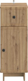 vidaXL Ντουλάπι Αποθήκευσης Μπάνιου EDE Artisan Δρυς 30 x 31 x 80 εκ.
