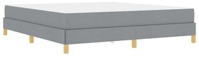 vidaXL Κρεβάτι με ελατήρια Ταμπά, Καφέ 180 x 200 cm
