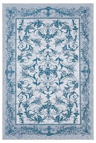 Πατάκια Μπάνιου Kt460 V2 299ANR1612 (Σετ 2τμχ) Blue L'essentiel Maison 60x100cm Πολυέστερ