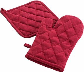 Γάντι + Πιάστρα Κουζίνας (Σετ) L-C Cerisette Ruby 1731373