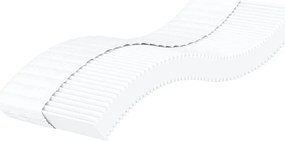 vidaXL Στρώμα Αφρού Σκληρότητα H2 H3 Λευκό 100x220 εκ.