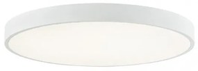 Πλαφονιέρα Φωτιστικό Οροφής LED Ατσάλι Madison H6 Φ60 Viokef 4276200 Λευκό