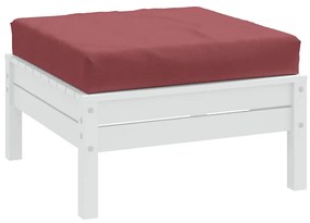 vidaXL Μαξιλάρι Παλέτας Μπορντό 60x60x9,5 εκ. Ύφασμα
