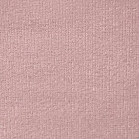 Καναπές Παιδικός Διθέσιος Ροζ από Μαλακό Βελουτέ Ύφασμα - Ροζ