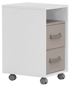 MATIS Κομοδίνο παιδικό Kidner 2F Λευκό Άμμου Matis642458