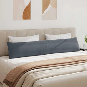 vidaXL Μαξιλάρι Καναπέ 2 pcs Σκούρο Γκρι 200 x 40 εκ.