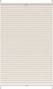 Πλισέ ρόλερ σκίασης 90x150cm Κρεμ