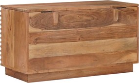 vidaXL Κουτί αποθήκευσης Φυσικό 85 x 40 x 46 εκ
