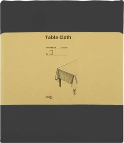 vidaXL Ύφασμα Τραπέζης 5 τμχ. Σκούρο Γκρι 140 x 160 cm Πολυεστέρας