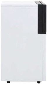 vidaXL Παγομηχανή Μαύρη 45 κ. / 24 ώρες