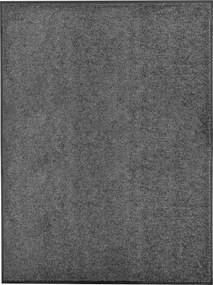 vidaXL Πατάκι Εισόδου Πλενόμενο Ανθρακί 90 x 120 εκ.